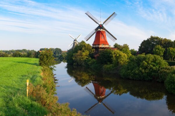 Ostfriesland - salzige Meeresluft, Windmühlen & das Wattenmeer